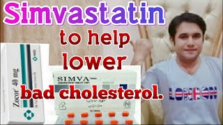 Simvastatin 10 mg  20 mg tablet  Zocor 20 mg tablet  Uses and Side effects in urduhindi [upl. by Ecinhoj]