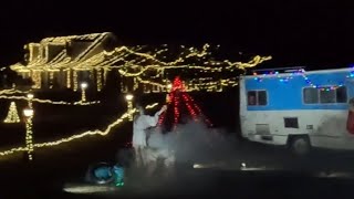 🎄quotChristmas Vacationquot Movie Drive by Holiday Light Display  Lincoln Nebraska  December 2023 🎄 [upl. by Martelli]