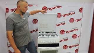 газовая плита Hotpoint Ariston C 34S G1W RHA [upl. by Ume]