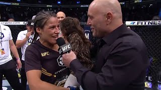 UFC 269 Julianna Peña Octagon Interview  New UFC Bantamweight Champion [upl. by Axel551]