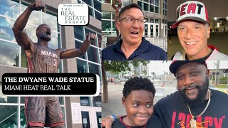 Miami Heat Real Talk by Real Estate Shoppe The Dwyane Wade Statue  Ep 1 [upl. by Zuckerman880]