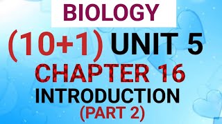 NEET BIO 101 CHAPTER 16 VIDEO 2 [upl. by Nahsab190]