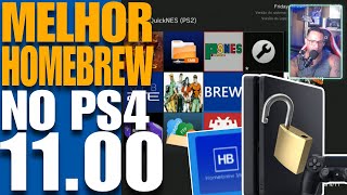 ✅HOMEBREW STORE NOVA VERSÃO PTBR PS4 1100 [upl. by Karylin]