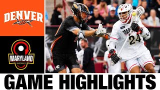 Denver Outlaws vs Maryland Whipsnakes Highlights Quarterfinal  2024 Premier Lacrosse League [upl. by Adnyc]