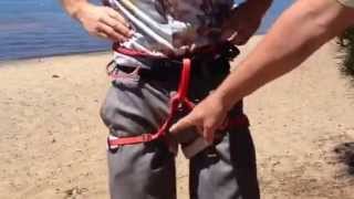 Black Diamond Flight Climbing Harness [upl. by Ydnal446]