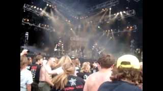 CHTHONICTAKAOvideo from audience Bloodstock 2012 閃靈皇軍英國Bloodstock [upl. by Slaohcin]