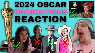 2024 Oscar Nominations REACTION [upl. by Olathe]