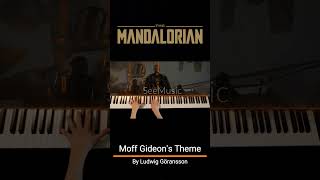 Star Wars Moff Gideons Theme starwarsmusicmoffgideon ludwiggöransson themandalorian piano [upl. by Cornelle]