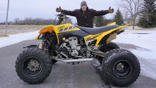 Turning This 1400 YFZ450 Into a 4500 Quad COMPLETE TRANSFORMATION [upl. by Eirrok]