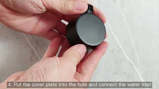 How to install the shower head with slide bar combo RB0886 [upl. by Ronnie]