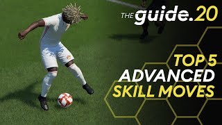 TOP 5 Advanced SKILL MOVES for FIFA 20 Elastico McGeady Spin Lateral Heel to Heel Tutorial [upl. by Orlov848]