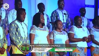 THE HARMONIOUS CHORALE HALLELUYAH CHORUS G F HANDEL [upl. by Ayotak]