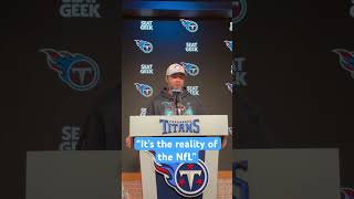 Brian Callahan on the business of the NFL tennessetitans titanup titans [upl. by Rehpotsrhc137]