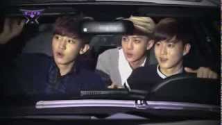 EXO Suho Chanyeol amp Sehun funny moments [upl. by Anauj]