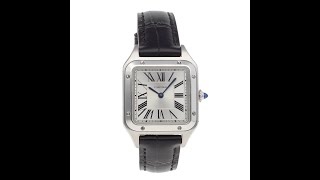 Cartier Santos Dumont Pre Owned Watch Ref 4213 [upl. by Tobias]