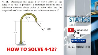 412 hibbeler statics chapter 4  hibbeler statics  hibbeler [upl. by Sidman519]