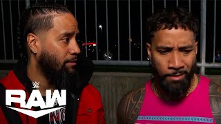 Jimmy and Jey Uso See Sami Zayn with Solo Sikoa  WWE Raw Highlights 102824  WWE on USA [upl. by Araec]