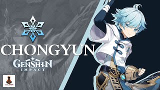 Chongyun  Frozen Ardor  Character Demo  Genshin Impact [upl. by Maritsa]