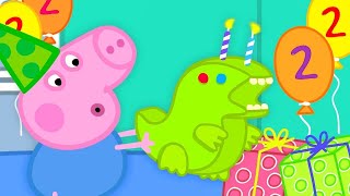 Peppa Pig Celebrates Georges Birthday with a Special Surprise 🐷 🥳 Peppa TV [upl. by Ahsirpac]