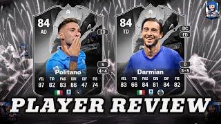 POLITANO 84 DARMIAN 84  ShowDown SBC FC 25 Review ITA [upl. by Eikcaj]