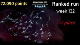 Slipways v 13  Ranked run week 132  72090 points finished 1st [upl. by Botsford798]