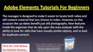 Adobe Premiere Elements 10 Tutorial  Part One [upl. by Lander133]