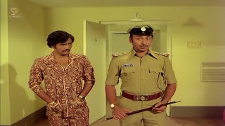 Police Dr Rajkumar Surprise Entry To Hospital  Keralida Simha Kannada Movie Part 03 [upl. by Idnaj113]