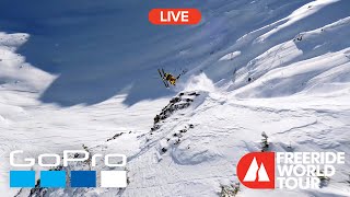 GoPro LIVE Freeride World Tour 2024  Kicking Horse BC [upl. by Neiv]