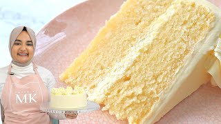 It took me months to perfect this VANILLA CAKE recipe Soft fluffy vanilla cake [upl. by Cathie]