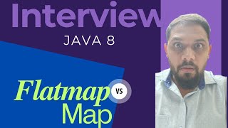 Java 8 flatMap vs map Key Interview QampA [upl. by Zoeller]