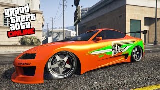 GTA 5  JESTER CLASSIC Customization Fast amp Furious TOYOTA SUPRA BUILD [upl. by Sheelah124]