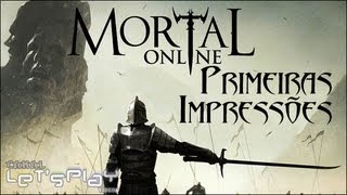 Primeiras Impressões  Mortal Online  F2P [upl. by Enomyar]