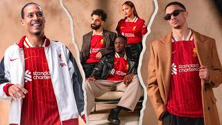 This is going all over the world  ALL ACCESS at the Liverpool FC 202425 Nike kit launch [upl. by Atter]