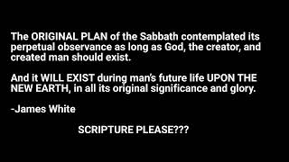 SDA Memorial of Creation cancelled [upl. by Ardni513]