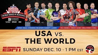 PBA USA vs The World Airs Sunday December 10 on ESPN [upl. by Dulcinea]