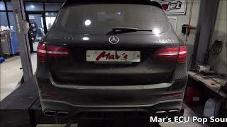 2019 Mercedes Benz X253 GLC 350e 4MATIC Mars ECU Pop Sound Tune Test [upl. by Knoll]