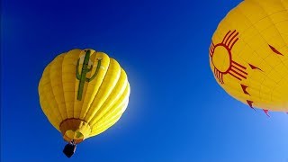 2017 Albuquerque Balloon Fiesta Cruising Overhead [upl. by Weaver884]