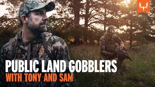 Public Land Gobblers with Tony and Sam [upl. by Rehpinnej289]