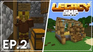 Greenhouses amp MURDER GAMES  Legacy SMP 115 Survival Minecraft  Ep2 [upl. by Rosati]