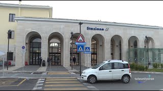 CASSINO Lavori alla stazione ferroviaria del 18112024 [upl. by Mooney]