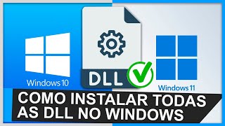 Como Instalar Todas as DLL que esta faltando no PC Windows [upl. by Mab]