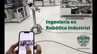 Carrera de Ingeniería en Robótica Industrial ESIME Azcapotzalco IPN [upl. by Lielos]