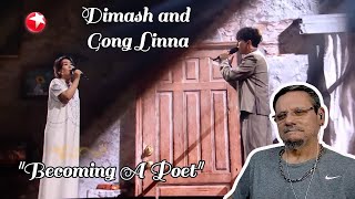 Dimash and Gong Linna  Becoming a Poet  First Time Reaction VIDEO UNBLOCKED [upl. by Brufsky]