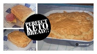 Perfect Keto Bread  Keto Essentials  Bread  Keto Short [upl. by Ymeon]