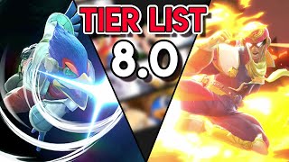 80 SMASH ULTIMATE TIER LIST [upl. by Lyreb]