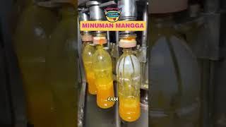 Proses pembuatan minuman rasa mangga shorts mangga minuman prosespembuatan prosesproduksi [upl. by Dlaniger]