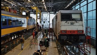 Open dag NedTrain Amsterdam Watergraafsmeer  4 november 2017 [upl. by Tris]