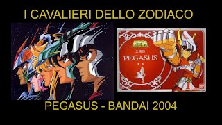 I CAVALIERI DELLO ZODIACO  SAINT SEIYA  PEGASUS  BANDAI HK 2004 RECENSIONE E MONTAGGIO [upl. by Gaige572]