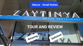 Zaytinya Mezze Restaurant Tour Review Mediterranean Greek Turkish Lebanese Arab Chef Jose Andres [upl. by Kellina]