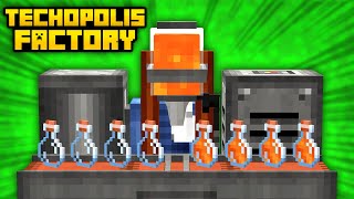 Minecraft Techopolis 2  BOTTLING PLANT amp ULTIMATE SPEED 8 Modded Questing Factory [upl. by Kilroy]